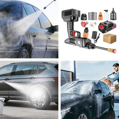 🚿 高圧コードレス洗浄機｜車・庭・農作物・ペットに最適な多機能クリーナー