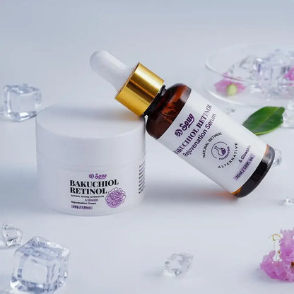 【30ml】バクチオール＆レチノール クリーム＆美容液
ハリ・潤いを与える次世代エイジングケア｜ビタミン配合・保湿フェイスケア