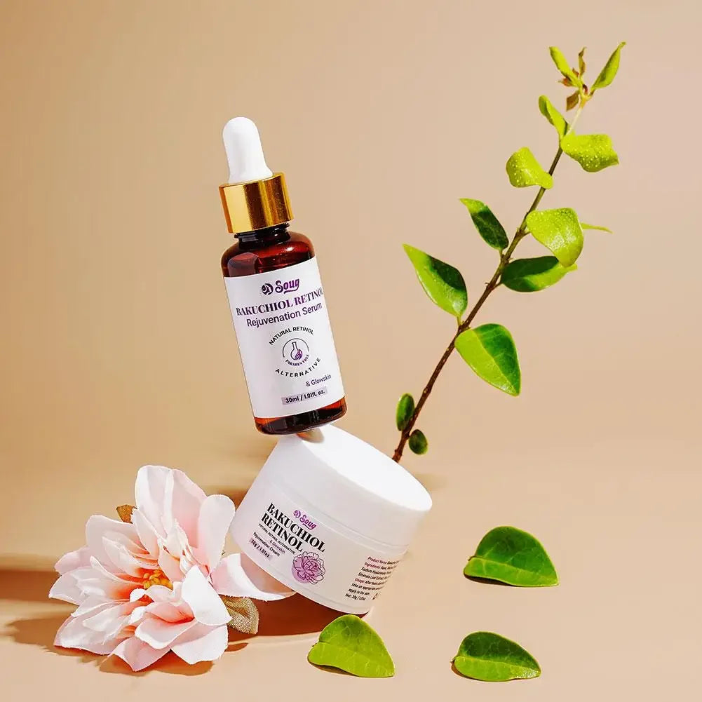 【30ml】バクチオール＆レチノール クリーム＆美容液
ハリ・潤いを与える次世代エイジングケア｜ビタミン配合・保湿フェイスケア