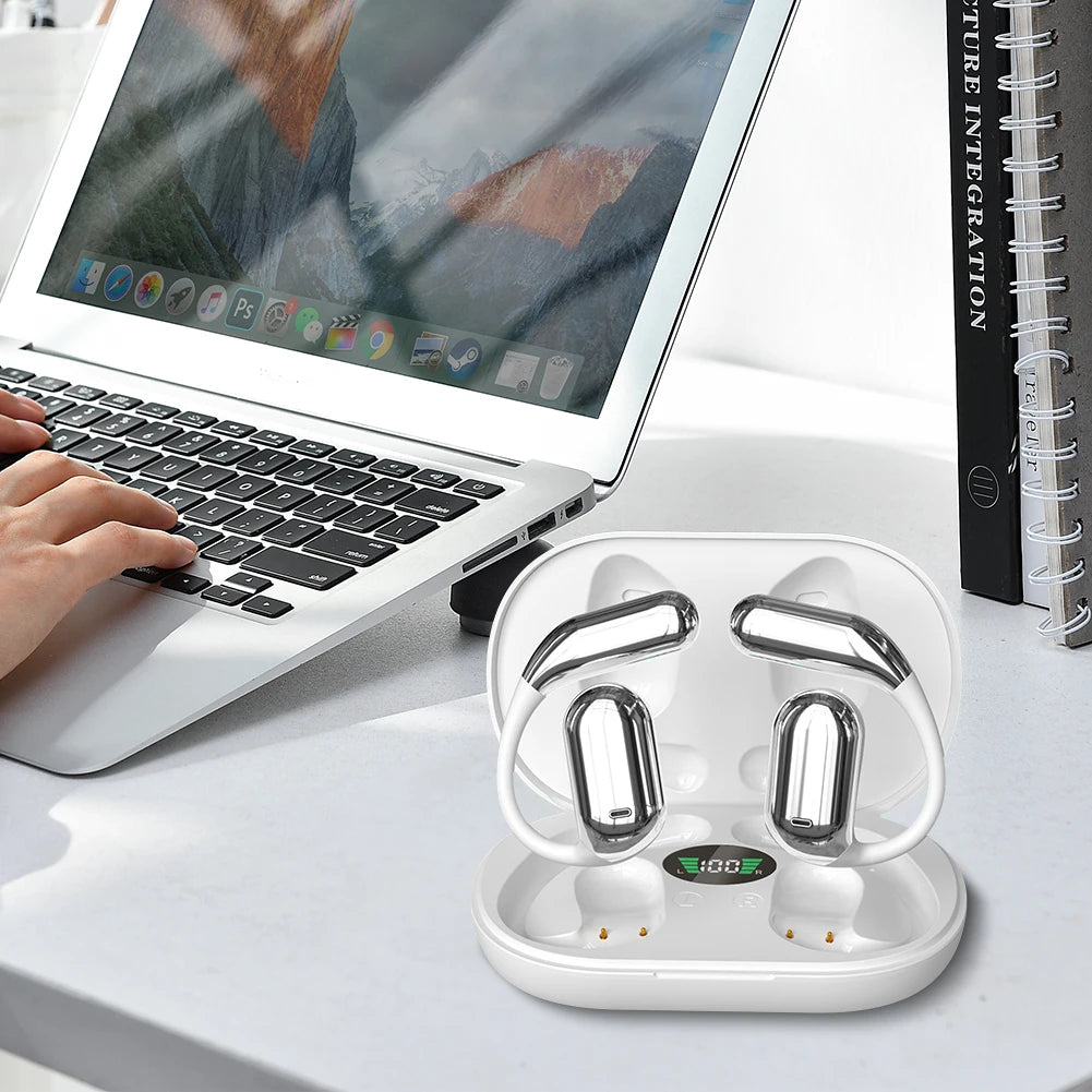 Real-Time Translation Earphone 3-in-1 AI Translator Earbuds 140 Language Noise Cancelling Bluetooth Wireless Translating Headset