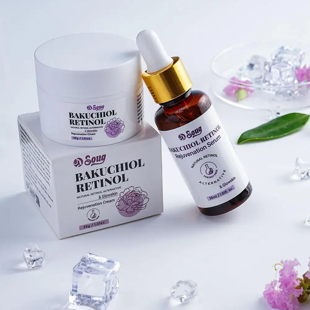 【30ml】バクチオール＆レチノール クリーム＆美容液
ハリ・潤いを与える次世代エイジングケア｜ビタミン配合・保湿フェイスケア